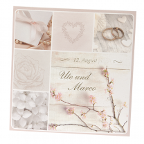 Hochzeitskarten "Vintage" im romantischen Design