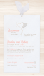 Edle Hochzeitskarten "Herz" - Gestaltungsbeispiel Karteninnenseite
