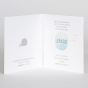 Niedliche Babykarten "kleiner Walfisch" - Gestaltungsbeispiel Karteninnenseiten