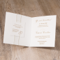 Edle Hochzeitseinladungen "Gold" - Gestaltungsbeispiel Karteninnenseiten