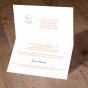 Einladungskarten "Bianca" für die Kommunion / Konfirmation - Gestaltungsbeispiel Karteninnenseiten