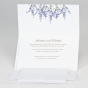 Hochzeitseinladung "Lavendel" - Karteninnenansicht