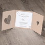 Hochzeitseinladungen "Belarto" - Gestaltungsbeispiel Karteninnenseiten