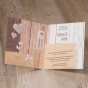 Hochzeitseinladungen "Landhausstil" - Gestaltungsbeispiel Karteninnenseiten