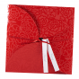 Hochzeitseinaldungen "Rote Elegancce" - mit glänzeder Folienprägung