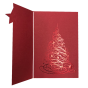 Internationale Weihnachtskarten "Rot" - Kartenansicht innen