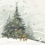 Klassische Weihnachtskarte - Detailansicht