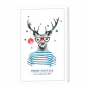 Lustige Weihnachtskarten "Unicef" im modernen Design