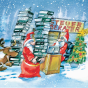 Lustige Weihnachtskarten "Steuerberater" - Detailansicht