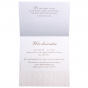 Moderne Hochzeitskarten "Maritimes Flair" - Gestaltungsbeispiel Karteninnenseiten