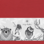 Moderne Weihnachtskarte "Tiere" - Detailansicht