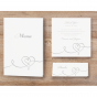 Silberne Hochzeitseinladungen - Mehr aus diesem Kartenset