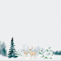 Weihnachtsbriefe "Winterlandschaft" - Detailansicht