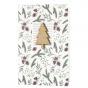 Moderne Weihnachtskarten "Tannenbaum" mit Holz-Applikation