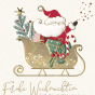 Fröhliche Weihnachtskarten "Weihnachtsmann" - Detailansicht