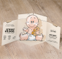 Lustige Babykarten "Lieferung ist angekommen" - Gestaltungsbeispiel Karteninnenseiten