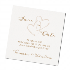 Edle Save-the-Date-Karten