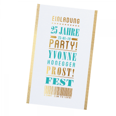 Moderne Einladungskarten "Rooftop-Party"