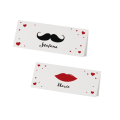 Tischkarten "Mr. & Mrs"